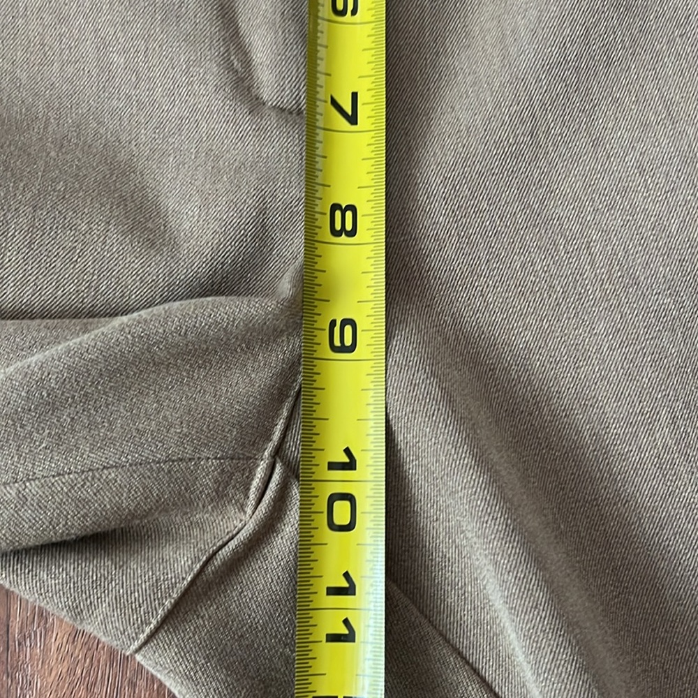 Like new Talbots light brown slacks - Picture 9 of 13